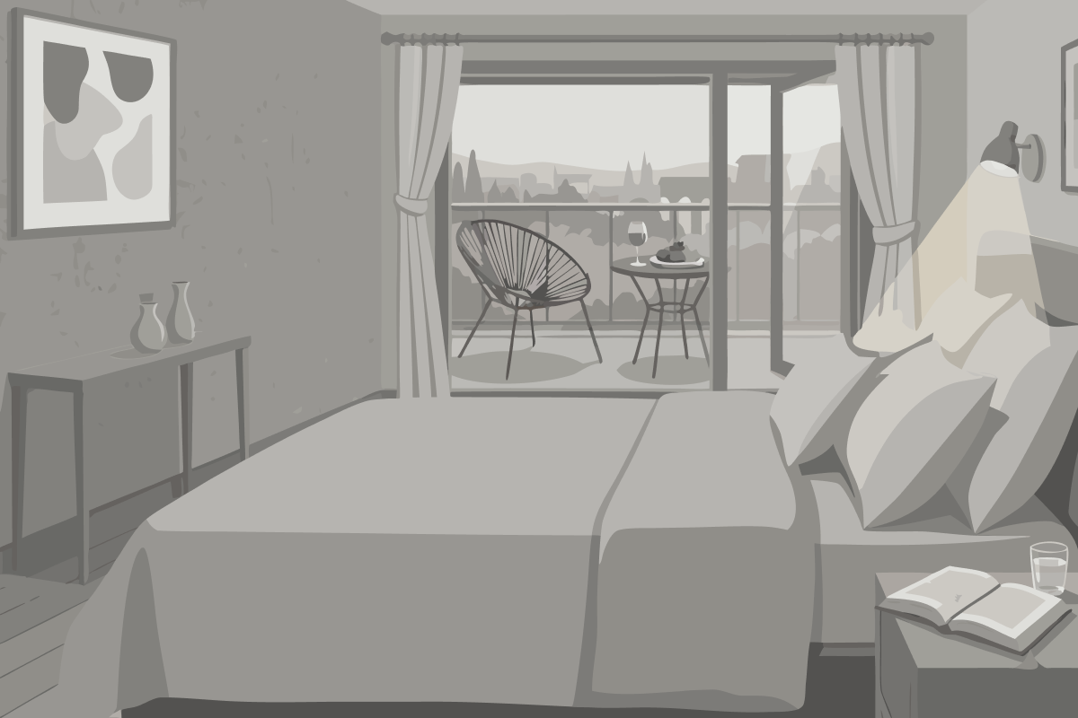 Habitación Doble Económica sin balcón